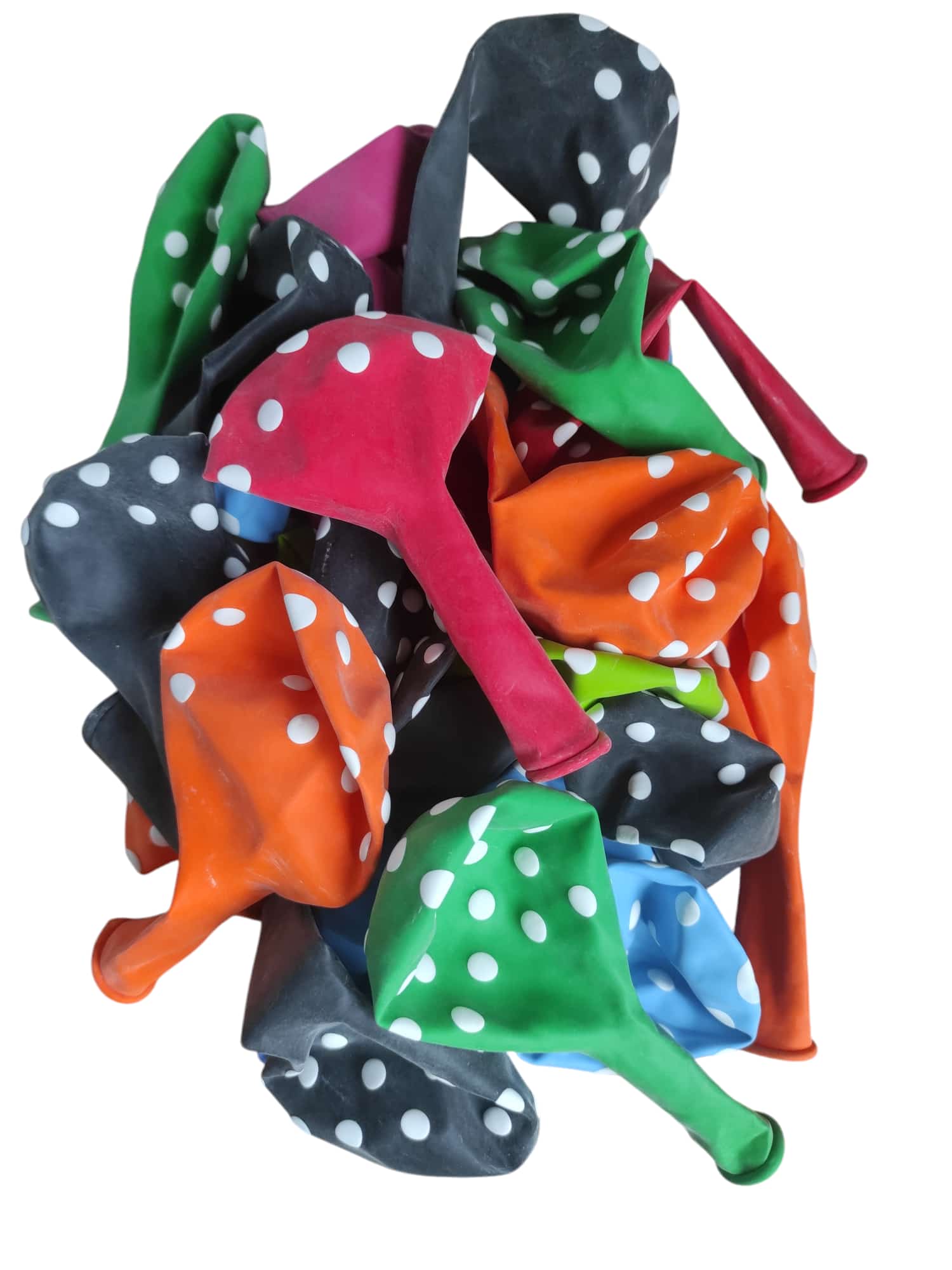 kalisan full baskı puantiyeli balon 12 inç 25 adetli